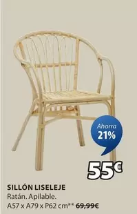 Oferta de Sillón Liseleje por 55€ en JYSK