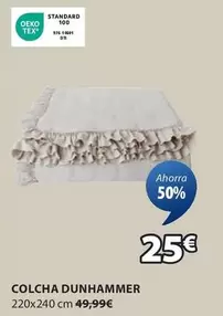 Oferta de Standard - Colcha Dunhammer por 25€ en JYSK