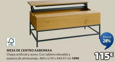 Oferta de Mesa De Centro por 115€ en JYSK