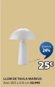 Oferta de Markus - Llum De Taula Markus por 25€ en JYSK