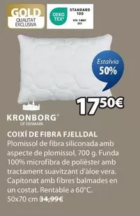 Oferta de Kronborg - Coixi De Fibra Fjelldal por 17,5€ en JYSK