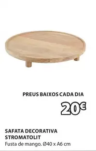 Oferta de Dia - Safata Decorativa Stromatolit por 20€ en JYSK