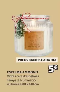 Oferta de Dia - Espelma Ammonit por 5€ en JYSK