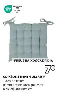 Oferta de Standard - Coixi De Seient Gulbrisp por 7€ en JYSK