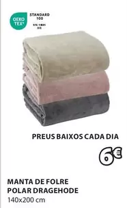 Oferta de Standard - Manta De Folre Polar Dragehode por 6€ en JYSK