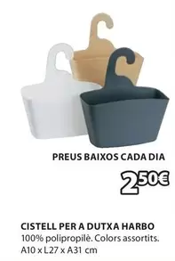 Oferta de Dia - Cistell Per A Dutxa Harbo por 2,5€ en JYSK