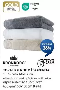 Oferta de Kronborg - Tovallola De Ma Sorunda por 6,5€ en JYSK