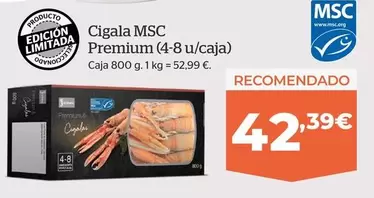 Oferta de Premium - Cigala  ( por 42,39€ en La Sirena