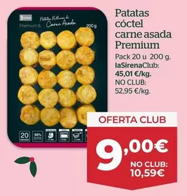 Oferta de Premium - Patatas Coctel Carne Asada por 9€ en La Sirena