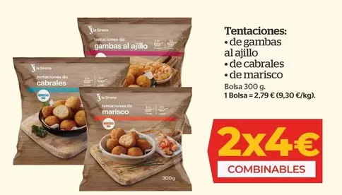 Oferta de La Sirena - De Gamba Al Ajillo por 2,79€ en La Sirena