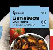 Oferta de La Sirena - Listisimos Mejillones En Salsa Marinera por 4,29€ en La Sirena