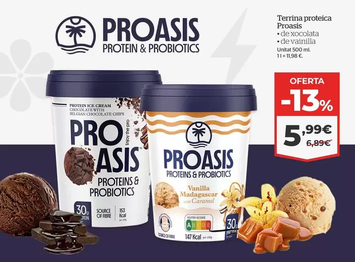 Oferta de Proasis - Terrina Proteica por 5,99€ en La Sirena