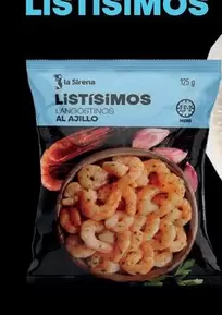 Oferta de Langostinos Al Ajillo por 2,99€ en La Sirena