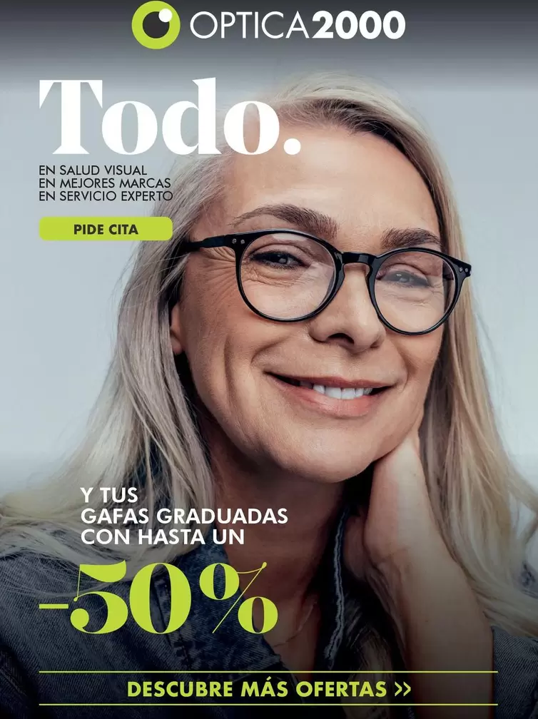 Oferta de Optica 2000 - Todo en Optica 2000