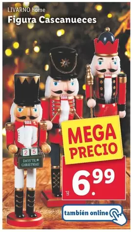 Oferta de Livarno Home - Figura Cascanueces por 6,99€ en Lidl