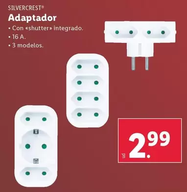 Oferta de SilverCrest - Adaptador por 2,99€ en Lidl