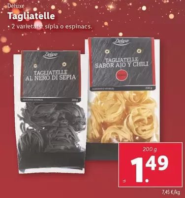 Oferta de Deluxe - Tagliatelle por 1,49€ en Lidl