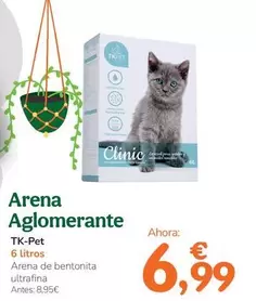 Oferta de Tk-Pet - Arena Aglomerante por 6,99€ en Tiendanimal