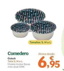 Oferta de Outech - Comedero  por 6,95€ en Tiendanimal