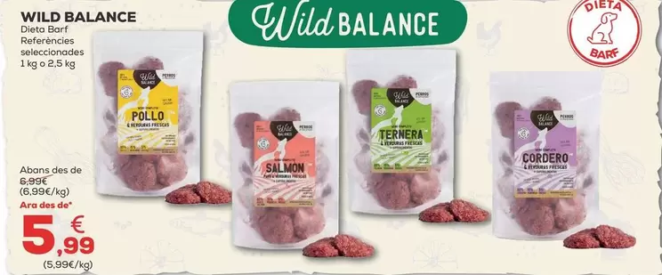 Oferta de Wild Balance - Dieta  por 6,99€ en Kiwoko