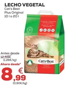 Oferta de Cat's Best - Lecho Vegetal por 8,99€ en Kiwoko