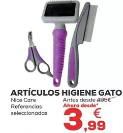 Oferta de Nice Care - Articulos Higiene Gato por 3,99€ en Kiwoko