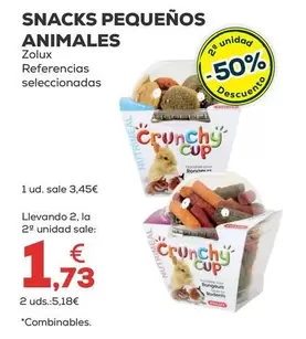 Oferta de Zolux - Snacks Pequenos Animales por 3,45€ en Kiwoko