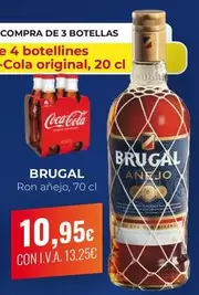 Oferta de Brugal - Ron Anejo por 10,95€ en CashDiplo