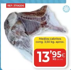 Oferta de Medios Cabritos por 13,95€ en CashDiplo