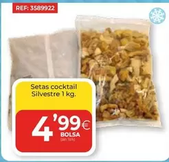 Oferta de Setas Cocktail Silvestre por 4,99€ en CashDiplo