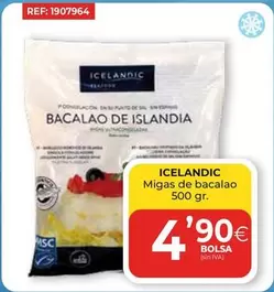 Oferta de Icelandic - Migas De Bacalao por 4,9€ en CashDiplo