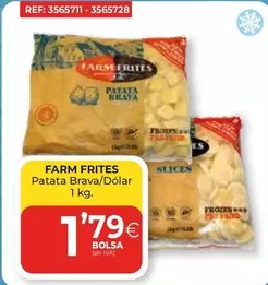 Oferta de Farm Frites - Patata Brava/Dolar por 1,79€ en CashDiplo