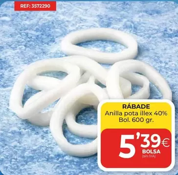 Oferta de Rabade - Anilla Pota Illex 40% por 5,39€ en CashDiplo