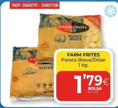 Oferta de Farm Frites - Patata Brava/Dolar por 1,79€ en CashDiplo