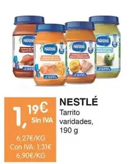 Oferta de Nestlé - Tarrito por 1,19€ en CashDiplo