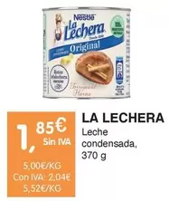 Oferta de Nestlé - La Lechera Leche Condesada por 1,85€ en CashDiplo