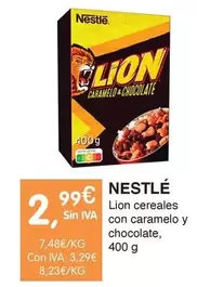 Oferta de Nestlé - Lion Cereales Con Caramelo Y Chocolate por 2,99€ en CashDiplo