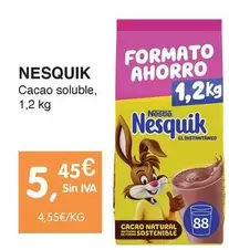 Oferta de Nesquik - Cacao Soluble por 5,45€ en CashDiplo