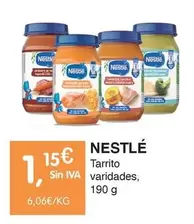 Oferta de Nestlé - Tarrito por 1,15€ en CashDiplo