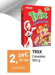 Oferta de Nestlé - Trix Cereales por 2,59€ en CashDiplo