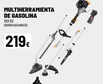 Oferta de Multiherramienta De Gasolina por 219€ en Brico Depôt