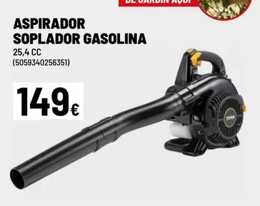 Oferta de Aspirador Soplador Gasolina por 149€ en Brico Depôt