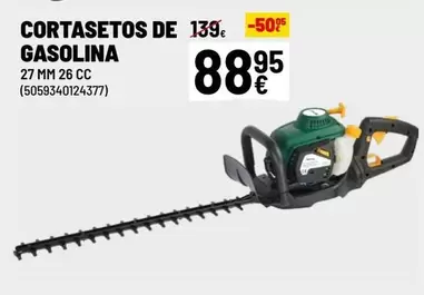 Oferta de Cortasetos De Gasolina por 88,95€ en Brico Depôt