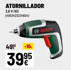 Oferta de Bosch - Atornillador por 39,95€ en Brico Depôt