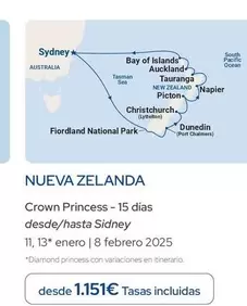 Oferta de Nueva Zelanda por 1151€ en Nautalia Viajes
