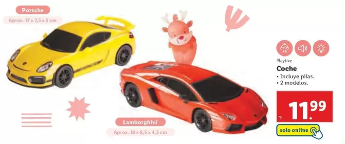 Oferta de Playtive - Coche por 11,99€ en Lidl