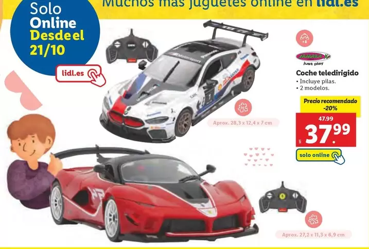 Oferta de Jamara - Coche Teledirigido por 37,99€ en Lidl