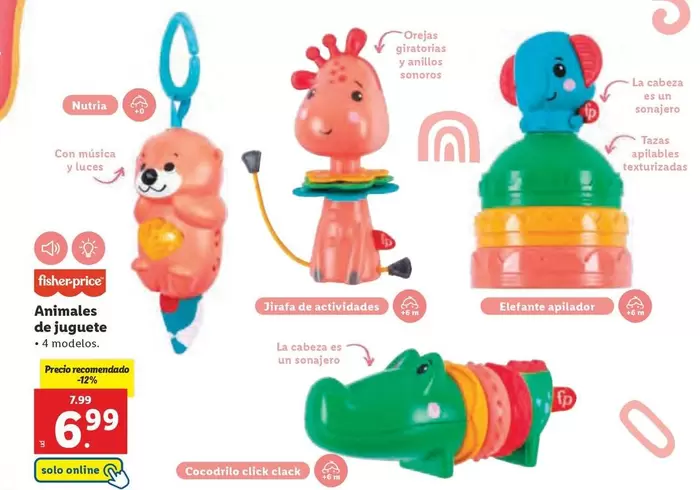 Oferta de Fisher-Price - Nutria por 6,99€ en Lidl