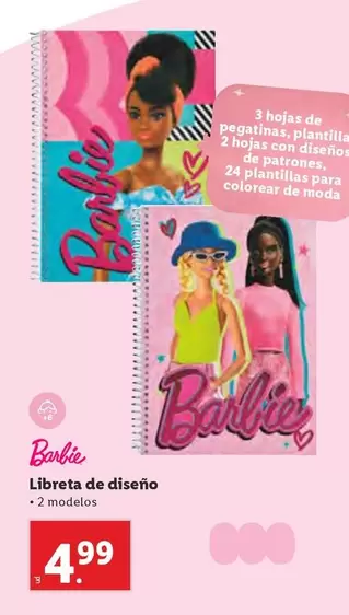 Oferta de Libreta De Diseño por 4,99€ en Lidl