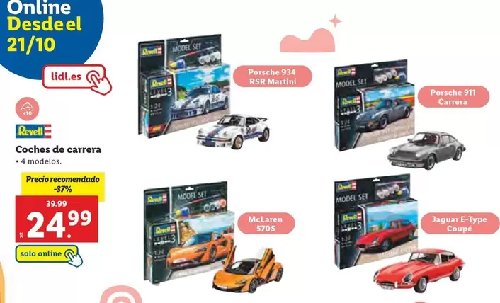 Oferta de Revell - Coches De Carrera por 24,99€ en Lidl